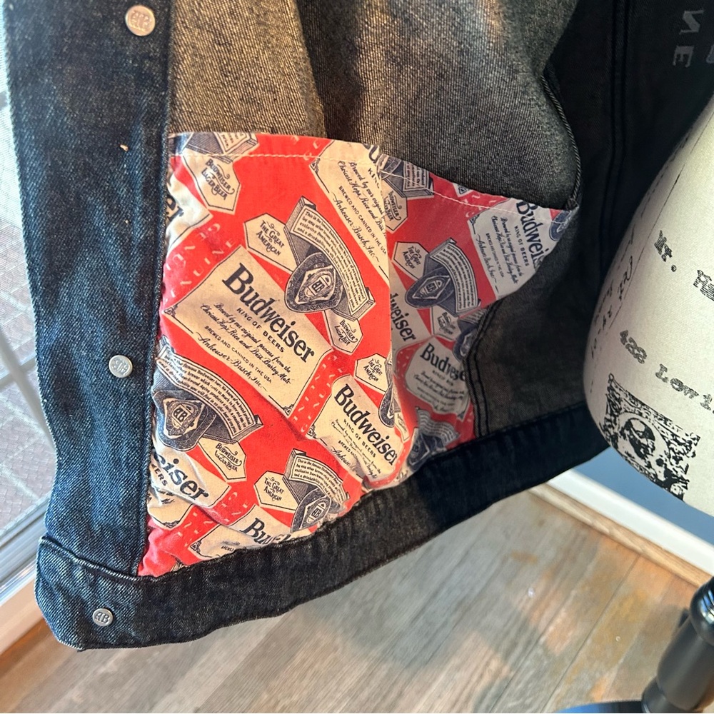 Budweiser by Oliver Logan Trucker Denim Jacket - Picture 5 of 13